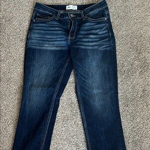 BKE Women's Deep Indigo Boot Cut Jeans